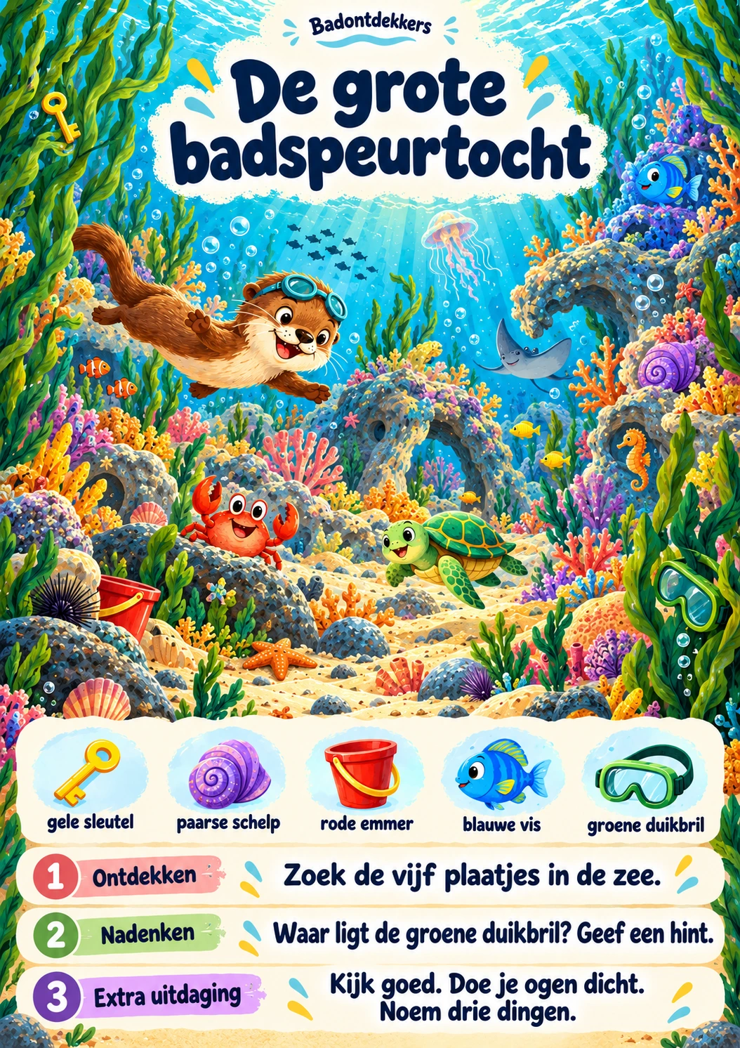 De grote badspeurtocht